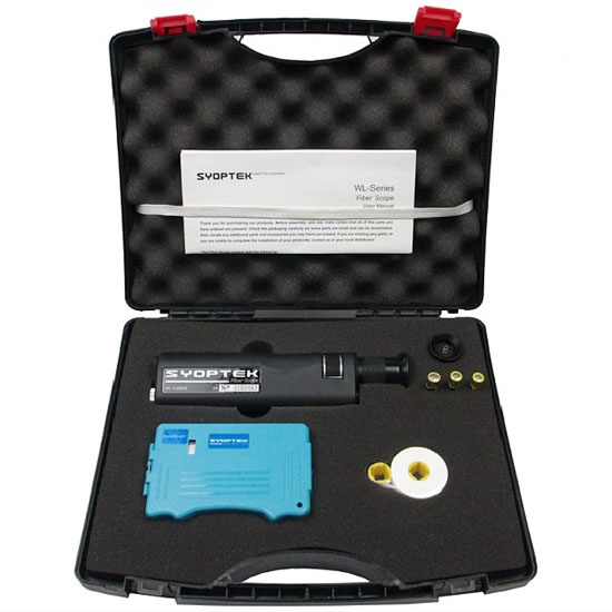 TK-001 Basic Fiber Optic Cleaning, Inspection Kit